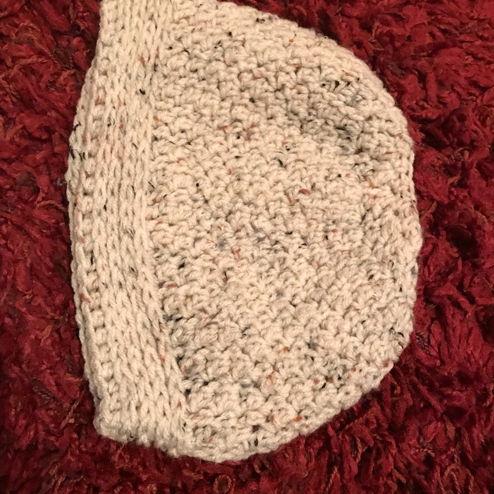 Crocheted Ponytail Hat